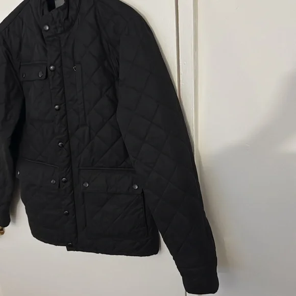 Bonobos Banff Quilted Jacket Black Medium